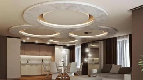 Модные потолки из гипсокартона. Потолок из гипсокартона — все этапы монтажных работ: пошаговая инструкция, как сделать потолок своими руками из гипсокартонных плит