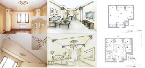 Модные потолки из гипсокартона. Потолок из гипсокартона — все этапы монтажных работ: пошаговая инструкция, как сделать потолок своими руками из гипсокартонных плит