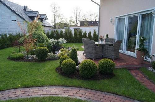 Ландшафтный дизайн двора частного дома. Особенности 19 Ландшафтный дизайн двора частного дома. Особенности 19