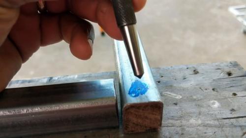 Беседка из профильной трубы без сварки. Сборка труб на деревянные вставки