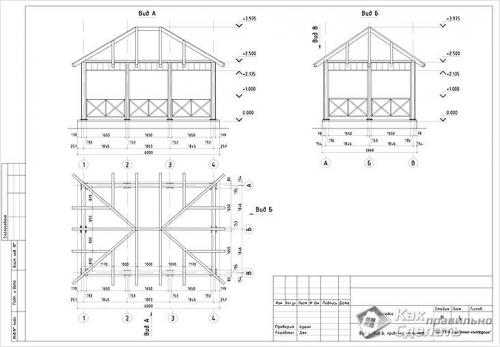Простая беседка из профильной трубы. Подготовка