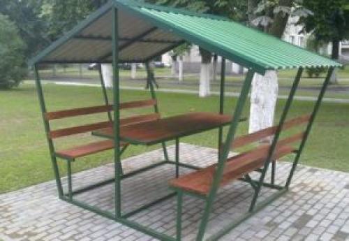 Металлическая беседка своими руками. Разновидности металлических беседок и их преимущества 06