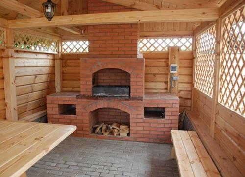 Бюджетная беседка с мангалом своими руками. Особенности беседки с мангалом