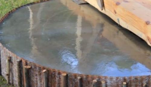 Чертеж беседки 6х4. Сооружение каркаса и заливка крыльца