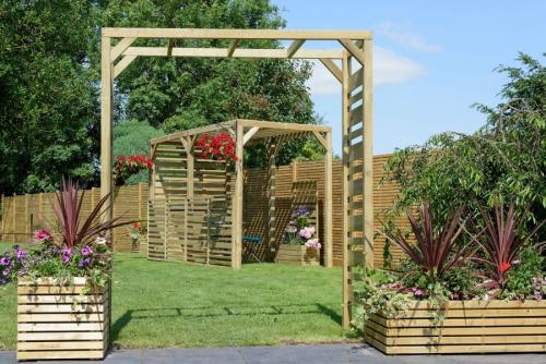 Арка из дерева в саду. Садовая арка — советы и инструкции по постройке своими руками (120 фото-идей)