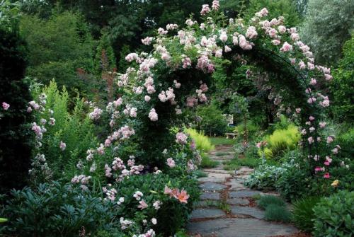 Арка из дерева в саду. Садовая арка — советы и инструкции по постройке своими руками (120 фото-идей)