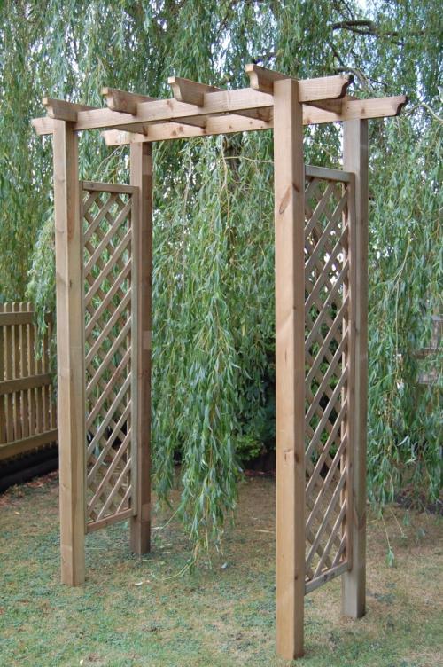 Арка из дерева в саду. Садовая арка — советы и инструкции по постройке своими руками (120 фото-идей)