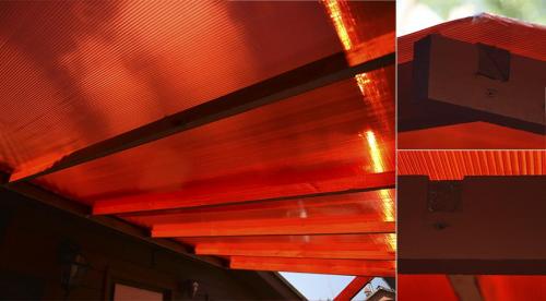 Установка навеса из поликарбоната своими руками. Навес из поликарбоната своими руками: варианты конструкций и их строительство 03 Установка навеса из поликарбоната своими руками. Навес из поликарбоната своими руками: варианты конструкций и их строительство 03