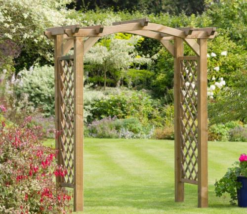 Арка из дерева для сада. Садовая арка — советы и инструкции по постройке своими руками (120 фото-идей)