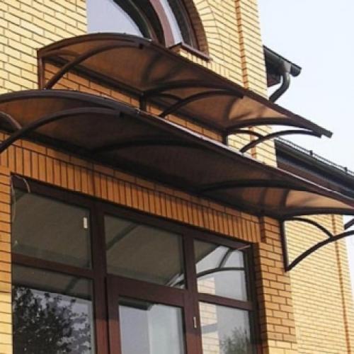 Как сделать навес из профильной трубы своими руками. Обшивка крыши 12 Как сделать навес из профильной трубы своими руками. Обшивка крыши 12