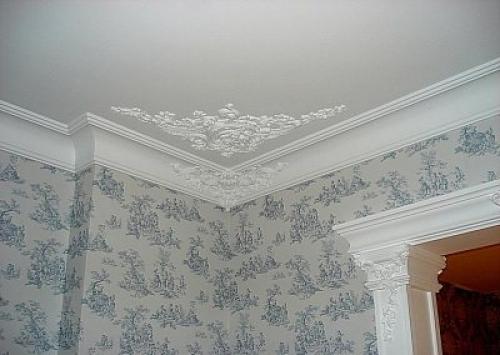 Отделка арки полиуретановым молдингом. Полиуретановый молдинг для обрамления арок