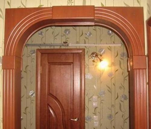 Пластиковые арки на дверной проем. Пластиковые арки в интерьере