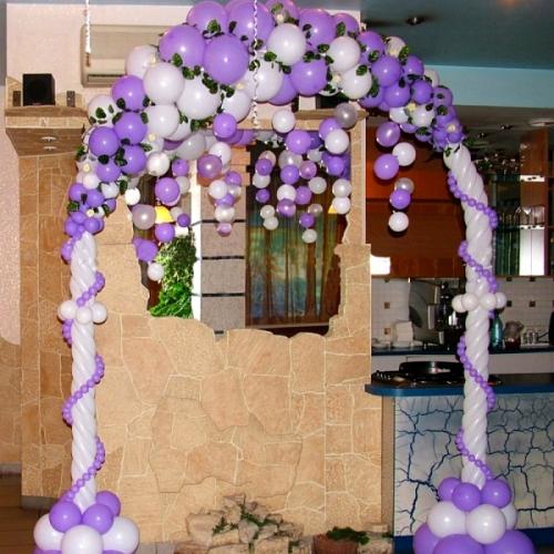 Бюджетная свадебная арка. Варианты украшения арок