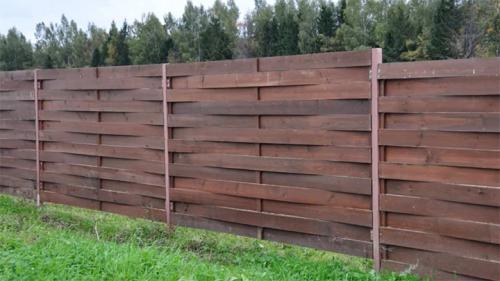 Плетеный забор из досок своими руками. Учимся делать плетеный забор из доски – все тонкости процесса