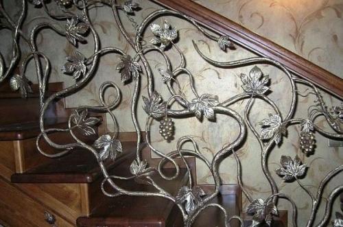 Ковка виноградной лозы своими руками. Как обработать метал так чтобы получился вид виноградной лозы