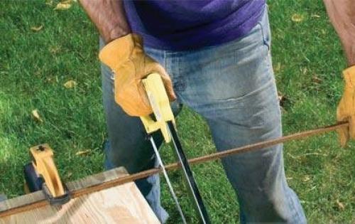 Кованые арки своими руками. Арка из арматуры 01