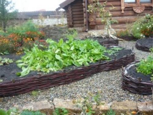 Плетеный забор из веток. Особенности 07