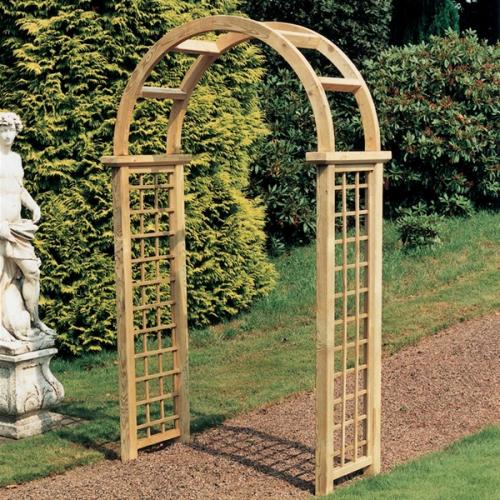 Как сделать полукруглую арку из дерева. Виды конструкции