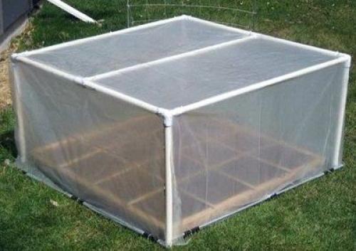 Теплица из труб пвх пошаговая инструкция. Парник своими руками из полипропиленовых (пластиковых) труб
