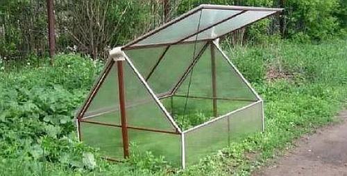Теплица из металлических труб своими руками. Парник из профильной трубы своими руками – чертежи, фото и видео инструкции