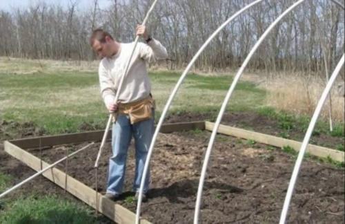 Откидной парник из пластиковых труб. Парник из пластиковых труб своими руками: 4 идеи
