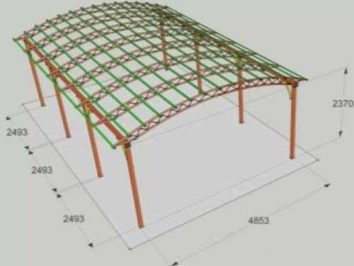 Навес из металлопрофиля своими руками. Все о навесах из металлопрофиля, примыкающих к дому 13 Навес из металлопрофиля своими руками. Все о навесах из металлопрофиля, примыкающих к дому 13