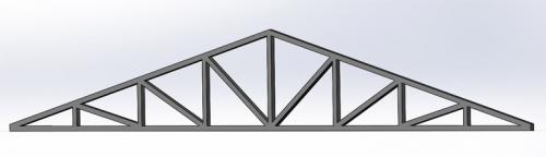 Фермы из профильной трубы. Архитектура металлической фермы: элементы, узлы и напряжение 04 Фермы из профильной трубы. Архитектура металлической фермы: элементы, узлы и напряжение 04