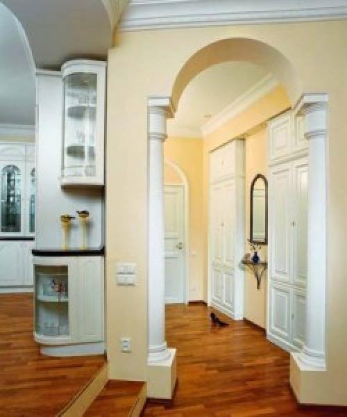 Как начертить арку. Как сделать арку из гипсокартона. Разметка.