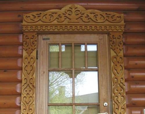 Обналичка на арку. Виды наличников