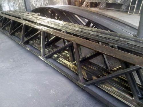 Монтаж навеса из металлопрофиля своими руками. Типы навесных строений 05 Монтаж навеса из металлопрофиля своими руками. Типы навесных строений 05