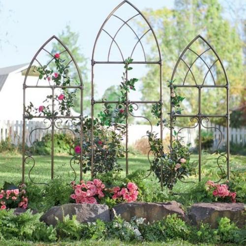Садовые арки из металла своими руками. Разнообразие вариантов