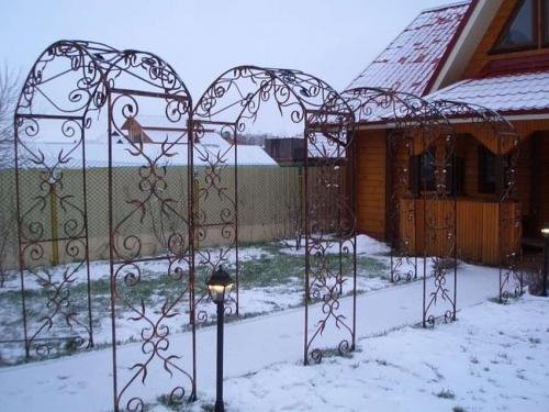 Арка для роз своими руками. Изготовление арочной конструкции из арматурных стержней без сварки 03 Арка для роз своими руками. Изготовление арочной конструкции из арматурных стержней без сварки 03