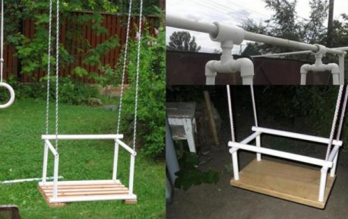 Самоделки из пластиковых труб для дома и дачи. Пластиковые трубы. Идеи для детей