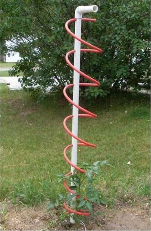 Опора для вьющихся растений своими руками. Идеи опор и шпалер для вьющихся растений своими руками