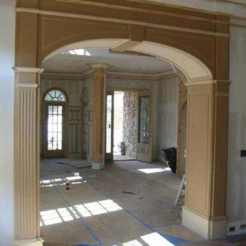 Арки из гипсокартона в зале своими руками. Виды арок и их дизайн 03 Арки из гипсокартона в зале своими руками. Виды арок и их дизайн 03