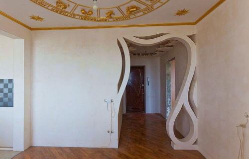 Арки из гипсокартона в зале своими руками. Виды арок и их дизайн