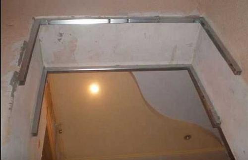 Как сделать арку в дверном проеме?