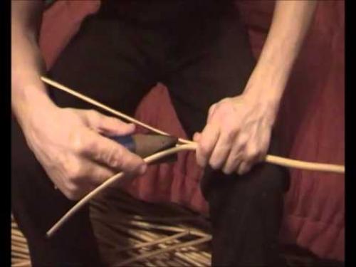 Плетение корзины из ивового прута. Технология плетения 24