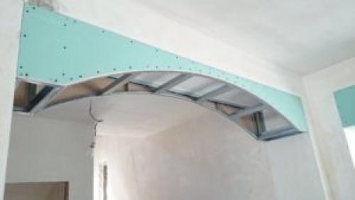 Арка из гипсокартона каркас. Арки из гипсокартона