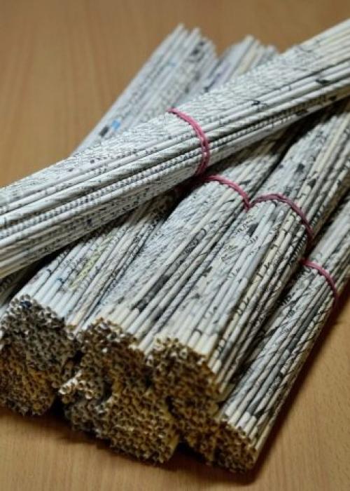 Поделки из бумажной лозы для начинающих. Подготовка 01