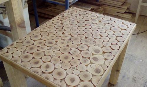 Поделки из спилов дерева. Поделки для кухни