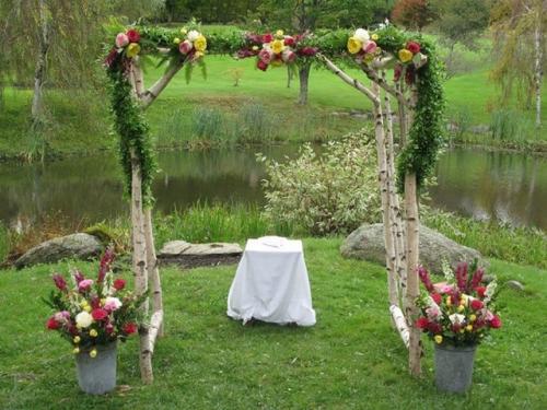 Свадебная арка своими руками: идеи и пошаговые инструкции изготовления