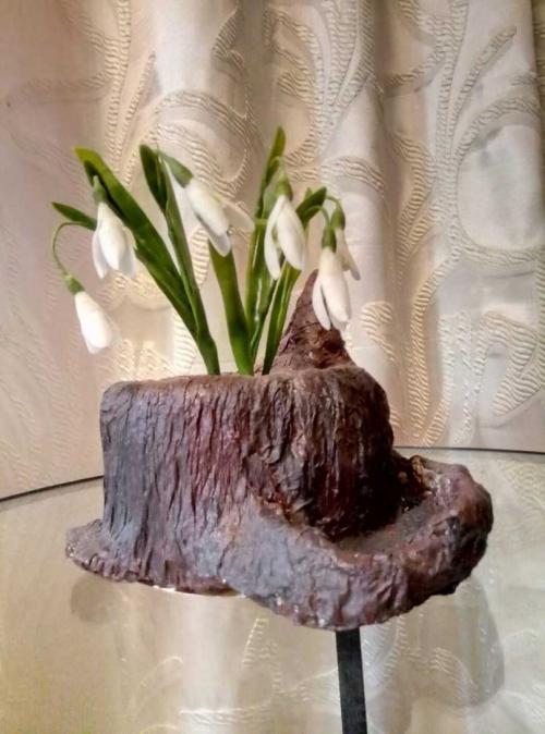 Поделки из пенька своими руками. Красивый пенек: как сделать поделку из пенечков, пластилина, картона. Красивые рисунки пенька (фото/видео)