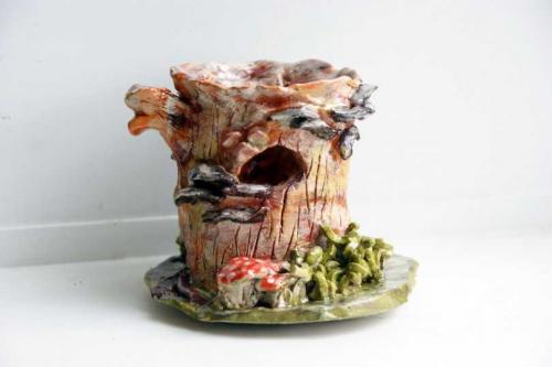 Поделки из пенька своими руками. Красивый пенек: как сделать поделку из пенечков, пластилина, картона. Красивые рисунки пенька (фото/видео)