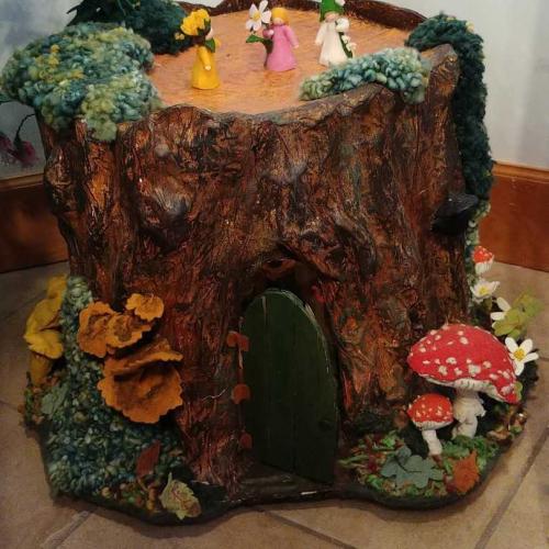 Поделки из пеньков для детского сада. Красивый пенек: как сделать поделку из пенечков, пластилина, картона. Красивые рисунки пенька (фото/видео)