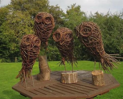 Поделки из дерева для сада и дачи. Все гениальное просто 13 Поделки из дерева для сада и дачи. Все гениальное просто 13