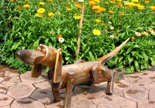 Поделки из обрезков дерева для дачи. (+100 фото) Интересные поделки для дачи из дерева своими руками